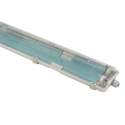 2*24W IP65 Ik08 T8 LED/ Fluorescent Tube Waterproof Triproof Lighting Fixture