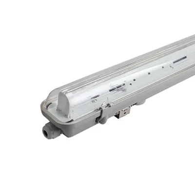 Factory Selling LED Fixture IP65 Tri-Proof LED T8 Tube 1*18W Lighting Fixture LED Waterproof Dust-Proof Light