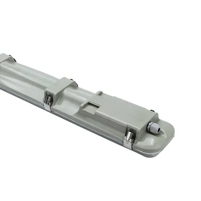 Ik08 LED Parking Lot Lighting Fixture 2*24W Waterproof Dust-Proof Light Linear Proof Lighting Fixture