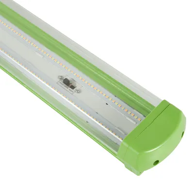 Transparent Cover 150lm/W LED Triproof Fitting Waterproof Lighting Fixture