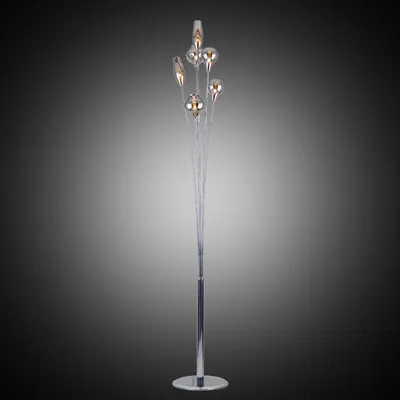 Electroplate Glass Floor Lamp (JF213002-06)