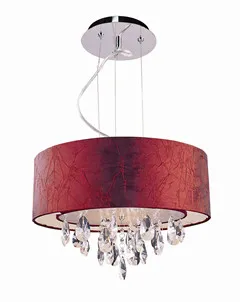 Modern Crystal Pendant Lamp Jd6702/2 Rd